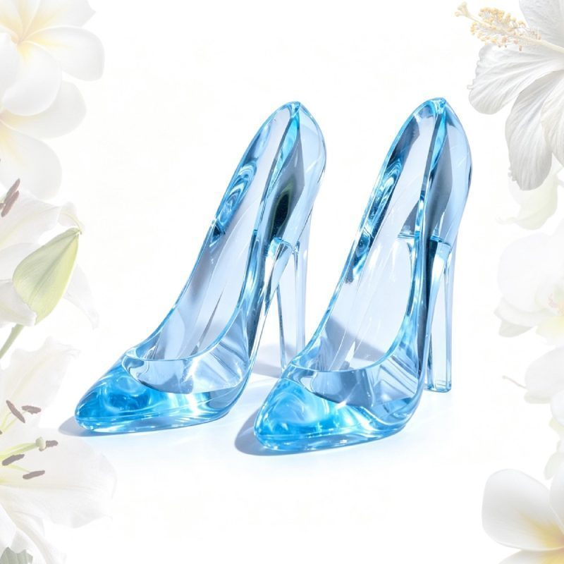 Acrylic Cinderella Crystal Shoe