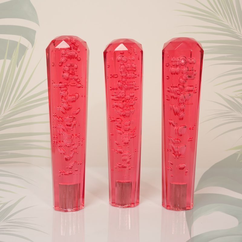 Acrylic Car Gear Shift Knob/Acrylic car gear shift knob /Crystal gear shift knob/ Bubble craft acrylic gear knob /Car modified gear shift knob (3/4)
