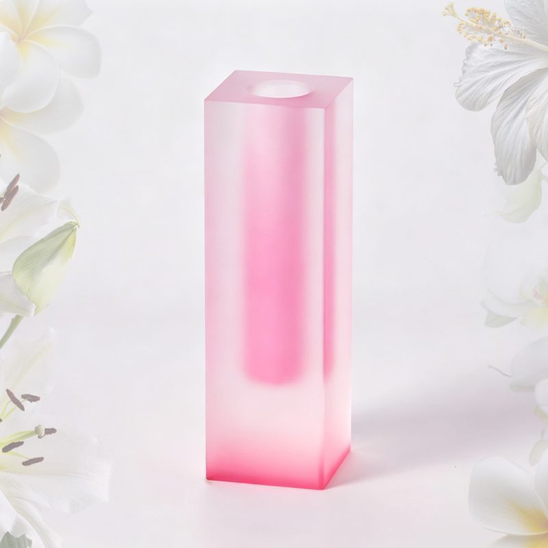 Acrylic Vase / Square Acrylic Flower Vase / Gradient Art Vase / Frosted Acrylic Vase / Custom Acrylic Vase (2/5)